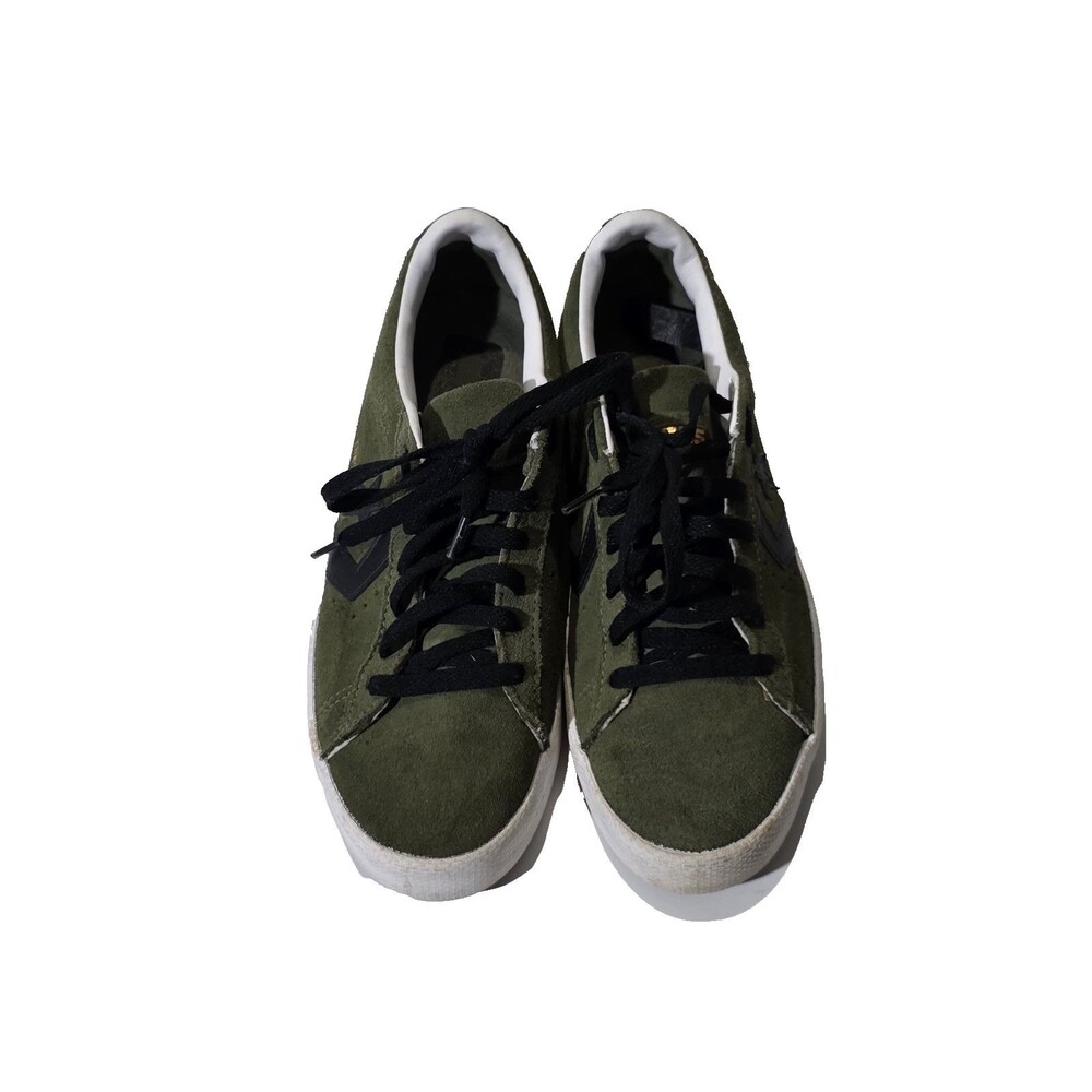 Converse Suede Green Sneakers Low Top Mens 7 Wm8.5